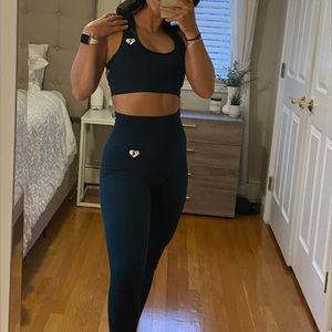 WOMENS BEST MOVE COLLECTION SPORTS BRA - SMARAGD GREEN - XSMALL